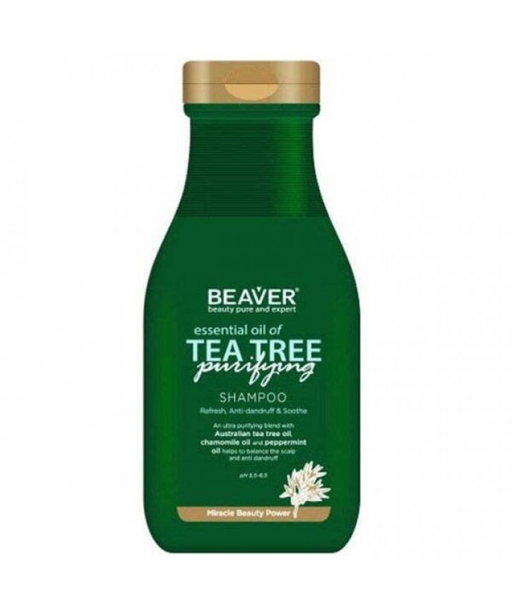 Beaver Tea Tree Şampuan 350 ML Kepek Karşıtı Şampuan