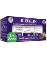 Bioxcin Siyah Sarımsak Şampuanı 3 al 2 öde  Dökülme Önleyici Şampuan