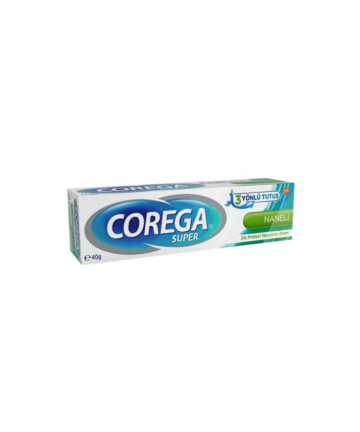 Corega 40 g Super 3 Yönlü Tutuş Diş Protezi Yapıştırıcı Krem