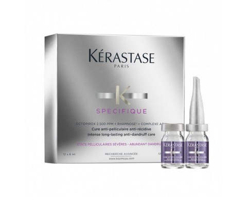 Kerastase Specifique Uzun Süre Kalıcı Etkili Kepek Karşıtı Yoğun Kür Serum 12x6ml Kerastase Specifique Uzun Süre Kalıcı Etkili Kepek Karşıtı Yoğun Kür Serum 12x6ml