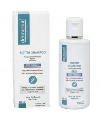 Dermoskin Biotin Shampoo For Women 200 ML Kadınlara Özel Dökülme Önleyici Şampuan