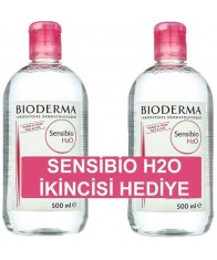 Bioderma Sensibio H2O Hassas Ciltler İçin Makyaj Temizleme Suyu 500 ML 1 Alana 1 Bedava