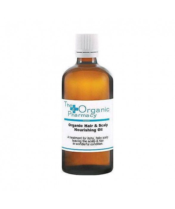 The Organic Pharmacy Hair  Scalp Nourishing Oil 100 ML Kepeklenme ve Pullanma Karşıtı Yağ