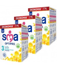 Sma Optipro Probiyotik 3 1 ve 3 Yaş Devam Sütü 1200 gr  3 Adet