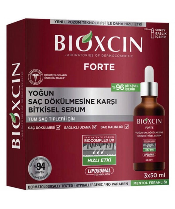 Bioxcin Forte 3 lü Serum Besleyici Serum