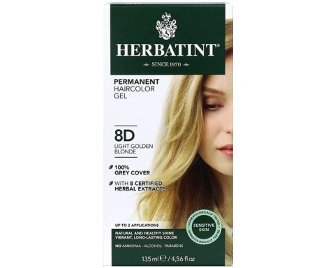 Herbatint Saç Boyası 8D Light Golden Blonde Herbatint Saç Boyası 8D Light Golden Blonde