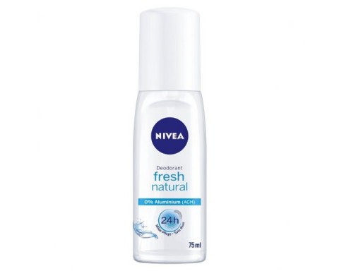 Nivea Fresh Natural Pump Sprey Deodorant 75 ml Kadın Nivea Fresh Natural Pump Sprey Deodorant 75 ml Kadın