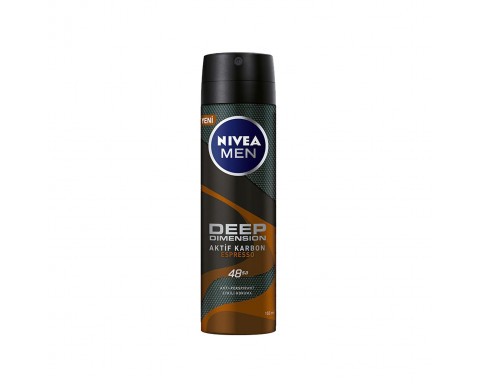 Nivea Sprey Erkek Deep Espresso 150 ML