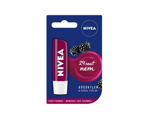Nivea Dudak Kremi Böğürtlen Aromalı