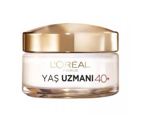 Loreal Paris Yaş Uzmanı 40 Kırışıklık Karşıtı Sıkılaştırıcı Gece Kremi 50 ml