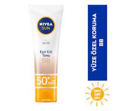 Nivea Sun BB Güneş Koruyucu Yüz Kremi Spf 50 50 ml