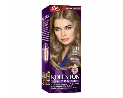 Koleston Intense Saç Boyası 8 11 Ekstra Açık Küllü Kumral Koleston Intense Saç Boyası 8 11 Ekstra Açık Küllü Kumral