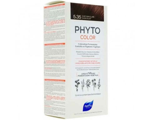 Phyto Phytocolor Bitkisel Saç Boyası 5 35 Açık Kestane Dore Akalu