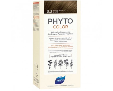 Phyto Phytocolor Bitkisel Saç Boyası 6 3 Koyu Kumral Dore