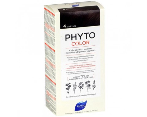 Phyto Phytocolor Bitkisel Saç Boyası 4 Kestane