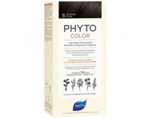 Phyto Phytocolor Bitkisel Saç Boyası 5 Açık Kestane