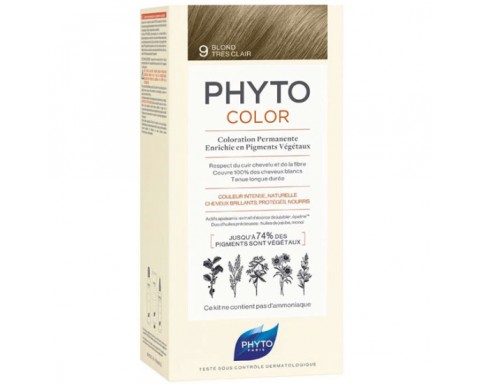 Phyto Phytocolor Bitkisel Saç Boyası 9 Açık Sarı