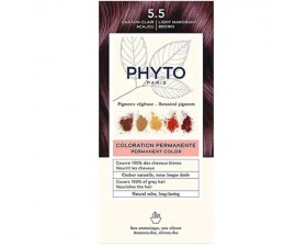 Phyto Phytocolor Bitkisel Sa&ccedil; Boyası 5 5 A&ccedil;ık Kestane Akaju