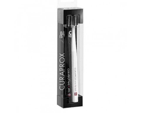 Curaprox White is Black Diş Fırçası 2′li Fırça