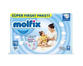 Molfix Bebek Bezi 4 Numara 76 lı Molfix Bebek Bezi 4 Numara 76 lı
