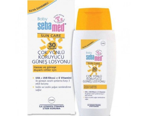 Sebamed Baby Sun Losyon SPF 30 150 ML Çocuklar için Güneş Losyonu