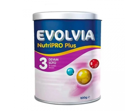 Evolvia 3 Devam Sütü Nutripro Plus 800 Gr
