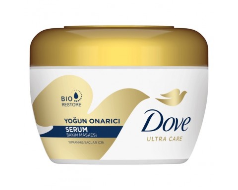 Dove Ultra Care Serum Bakım Maskesi Yoğun Onarıcı Yıpranmış Saçlar 160 Ml