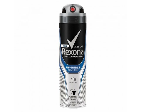 Rexona Men MotionSense Invisible Ocean Deep Deodorant 150ml Rexona Men MotionSense Invisible Ocean Deep Deodorant 150ml