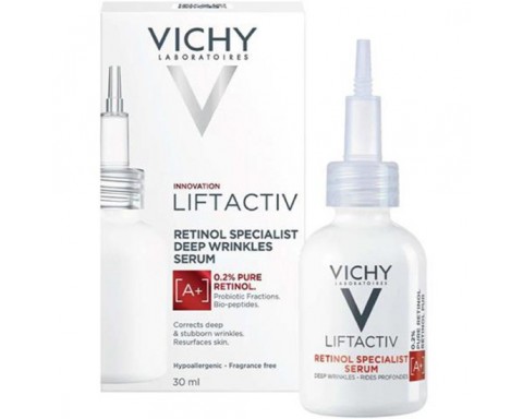Vichy Liftactiv Retinol Specialist Derin Kırışıklık Karşıtı Serum 30 ML