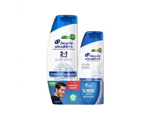 Head & Shoulders 2si 1 Arada Klasik Bakım Şampuan 350 ml ve Klasik Bakım 180 ml