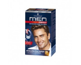 Schwarzkopf Men Perfect Sa&ccedil; Boyası 50 A&ccedil;ık Kahve