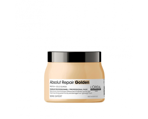 Loreal Professionnel Paris Serie Expert Absolut Repair Resurfacing Golden Onarıcı Maske 500 ml Loreal Professionnel Paris Serie Expert Absolut Repair Resurfacing Golden Onarıcı Maske 500 ml