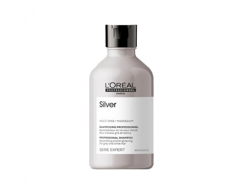 Loreal Professionnel Paris Serie Expert Silver Çok Açık Sarı, Gri ve Beyaz Saçlar için Renk Dengeleyici Mor Şampuan 300 ml Loreal Professionnel Paris Serie Expert Silver Çok Açık Sarı, Gri ve Beyaz Saçlar için Renk Dengeleyici Mor Şampuan 300 ml