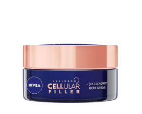 Nivea Hyaluron Cellular Filler Şekillendirici Gece Kremi 50 Ml