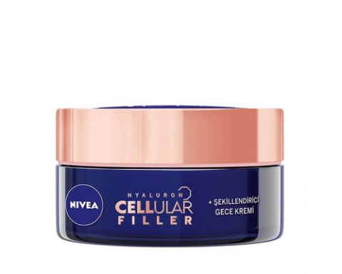 Nivea Hyaluron Cellular Filler Şekillendirici Gece Kremi 50 Ml