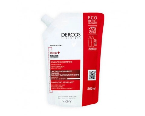 Vichy Dercos Energising Saç Dökülmesine Karşı Şampuan 500 ml Vichy Dercos Energising Saç Dökülmesine Karşı Şampuan 500 ml