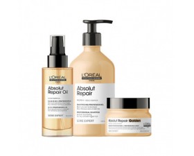 Loreal Professionnel Paris Serie Expert Absolut Repair Yıpranmış Sa&ccedil;lar i&ccedil;in Onarıcı Set