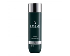 Wella System Professional Man M1 Triple Saç Vücut ve Sakal Şampuanı 250ml
