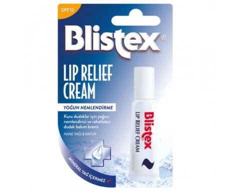 Blistex Lip Relief Cream SPF10 6 ML Dudak Bakım Kremi