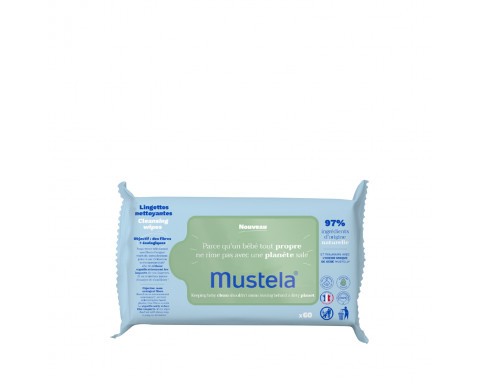 Mustela Soothing Cleansing Wipes 70 Mendil Parfümsüz Islak Mendil