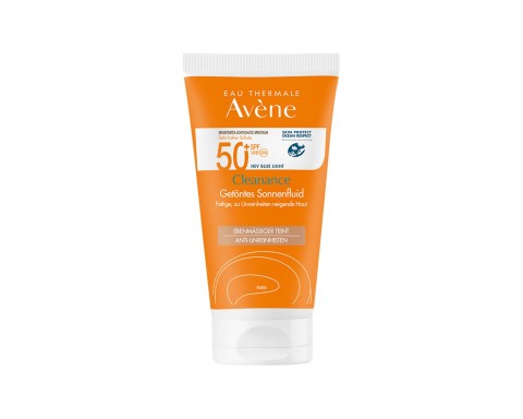 Avene Cleanance Solaire Tinted Spf 50 50 ML Yağlı Ciltler İçin Renkli Güneş Kremi