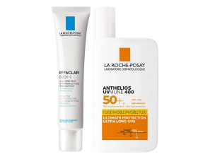 La Roche Posay D&uuml;zensiz Ciltler i&ccedil;in Bakım ve Y&uuml;ksek G&uuml;neş Koruma Seti