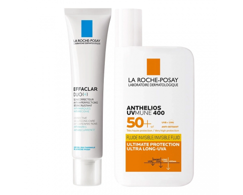 La Roche Posay Düzensiz Ciltler için Bakım ve Yüksek Güneş Koruma Seti