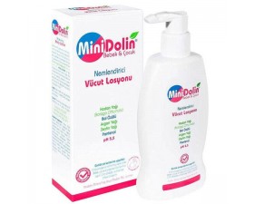 Minidolin Bebek & Çocuk Nemlendirici Vücut Losyonu 250 ML