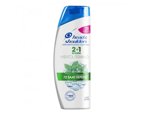 Head & Shoulders 2si 1 Arada Şampuan Mentol Ferahlığı 350ml