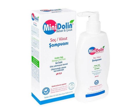Minidolin Bebek Çocuk Saç ve Vücut Şampuanı 250 ML