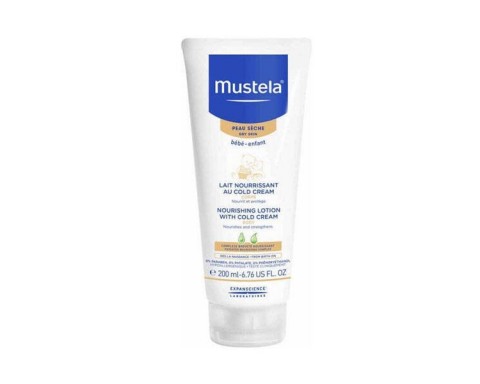 Mustela Nourishing Lotion With Cold Cream Nutri Protective 200 ML Bebekler için Vücut Losyonu