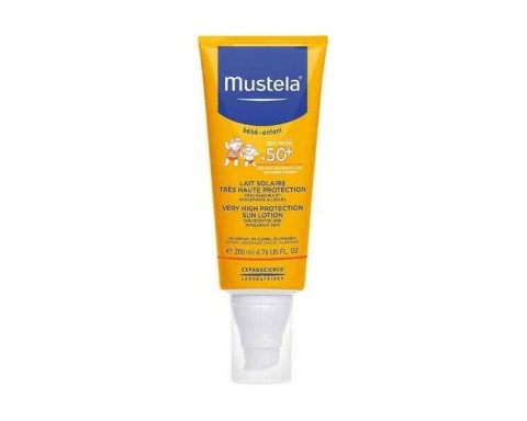 Mustela Very High Protection Sun Lotion Spf 50 200 ML Çocuk Güneş Kremi
