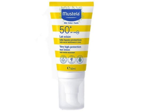 Mustela Sun Lotion SPF 50 Yüksek Koruma Faktörlü Güneş Losyonu 40ml