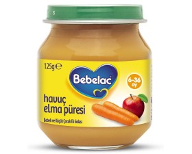 Bebelac Havu&ccedil; Elma P&uuml;resi 125 gr